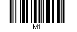 M1 Personal Barcode