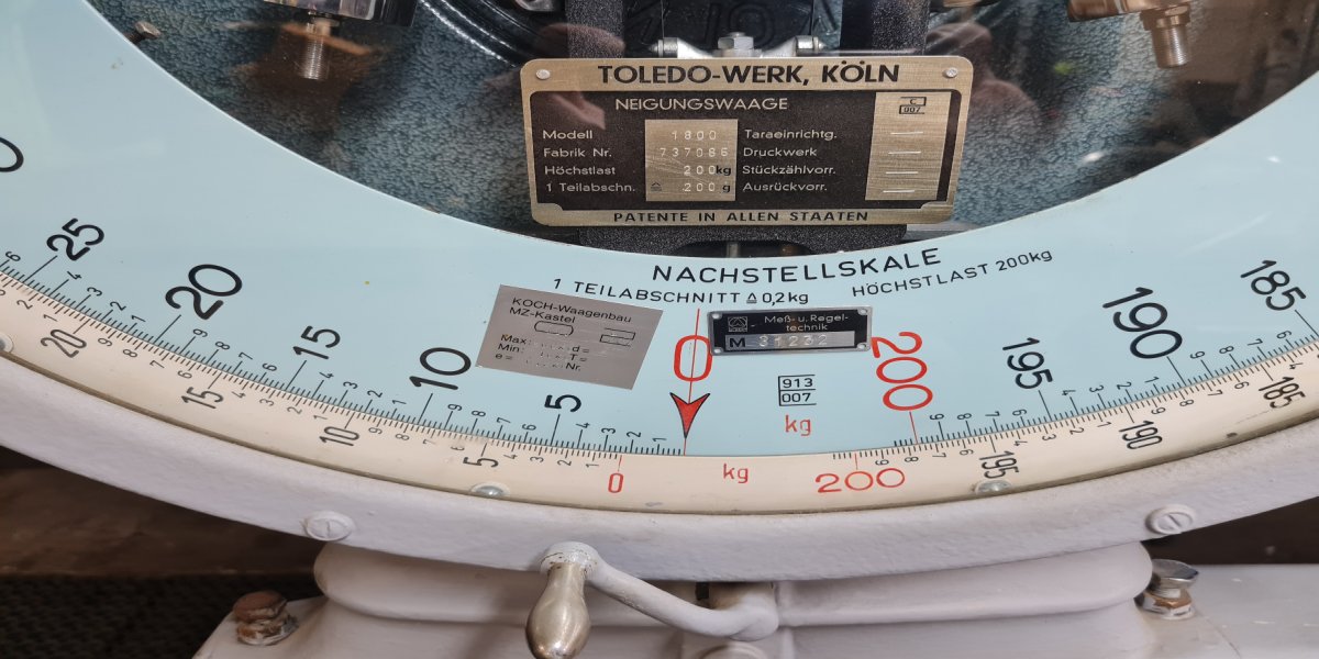 Toledo Neigungswaage